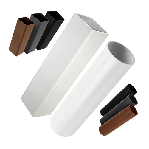 Upvc downpipe gutter round - upvc,