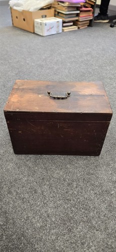 Small antique dark - , brown