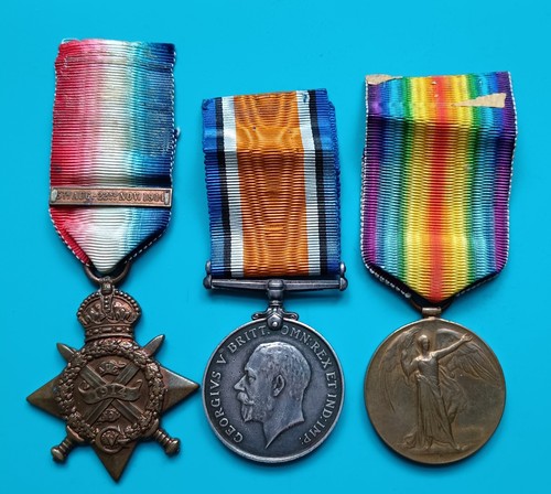 Mons star trio wwi 71655 - wwi,
