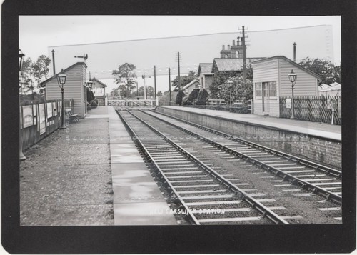 New earswick railway - railway, station