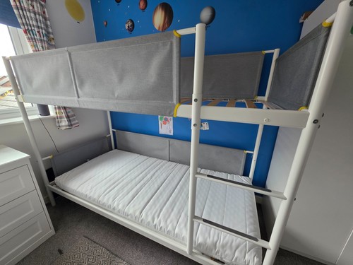 Ikea bunk beds with mattresses