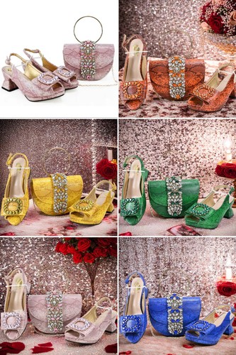 Italian shoes and bag sets - italian,