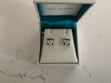 Kit Heath square stud earrings