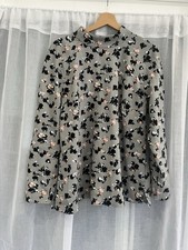 Next Grey Floral Pattern High