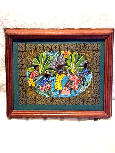 Original haitian art - haitian,
