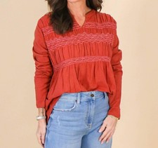 Ivy Jane Wait For Me Top Rust