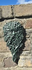 Greenman garden wall plaque - wall,