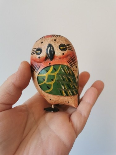 Vintage mexican hand - mexican, carved