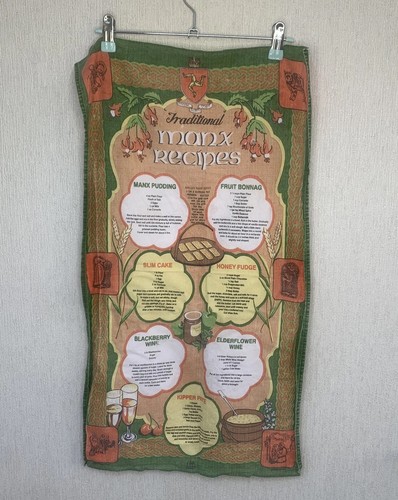 Vintage tea towel traditional - tea,