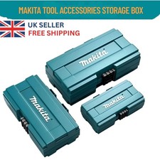MAKITA TOOL ACCESSORIES STORAGE BOX DRILL BITS SCREWS SOCKET CASE ONLY BOX UK