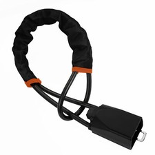 Seat Belt Steering Wheel Lock Universal Van Car Anti-Theft Security Chain Lock