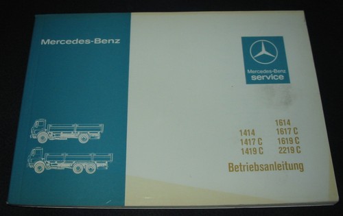 Betriebsanleitung mercedes lkw - mercedes,