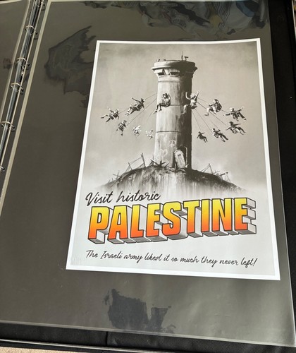 Banksy walled off hotel - banksy,