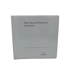 Rolex Service & Technical Information Binder November 2007 Dealer Manual