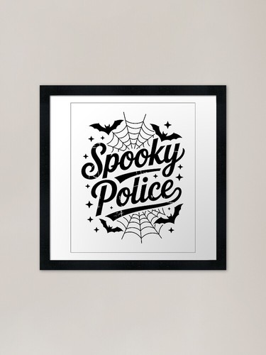 Spooky police funny - spooky, police,