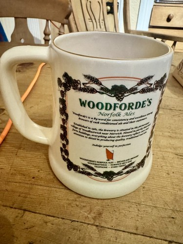 Woodfords norfolk ales pottery - ales,