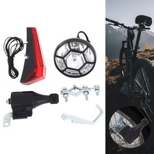 Dynamo Bike Light Set Easy Installation Waterproof Replacement Headlight
