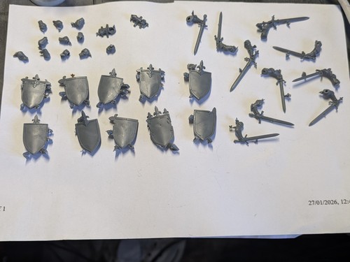 10x bretonian foot knights - bretonian,