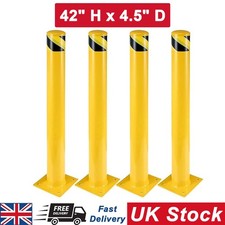 4 Pack 42" H x 4.5" D Yellow
