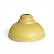 Vintage yellow metal enamel - metal,
