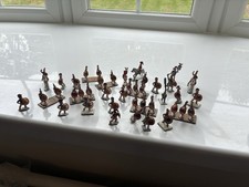 Quantity Of Vintage Miniature Greek Toy Soldiers. Various Regiments