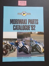 MORIWAKI PARTS CATALOGUE '92 RARE WITH MOTORBIKES ETC 20Pgs MORIWAKI ENGINEERING