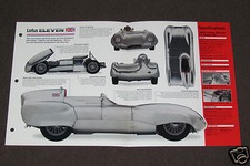 1956 1957 1958 LOTUS ELEVEN Le