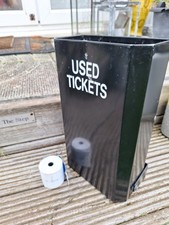USED BUS  TICKET BIN  incl