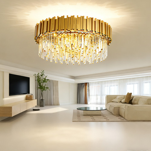 Modern crystal ceiling - modern,