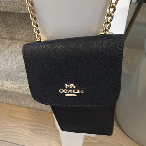 Coach black wallet wristlet - wallet,