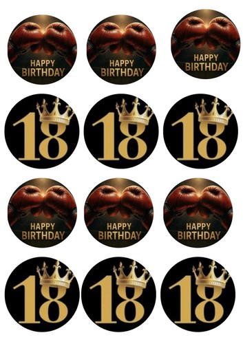 Edible cupcake toppers pre - cupcake,