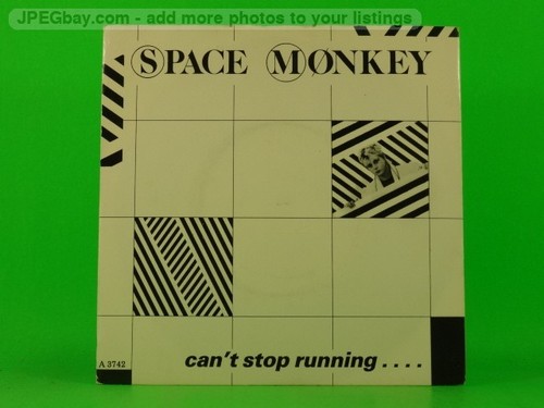 Space monkey can - space, stop