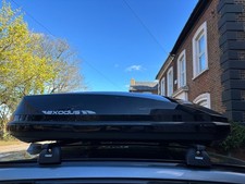 Black Exodus 470 Litre Roofbox