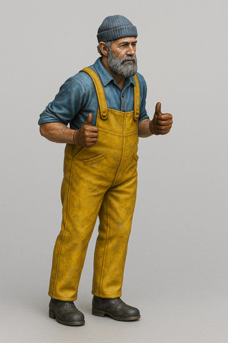Tc29c scale model ship crew - tc29c,