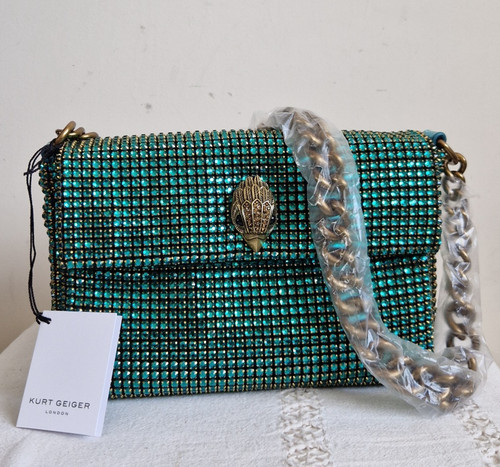 Kurt geiger small petrol green - kurt,