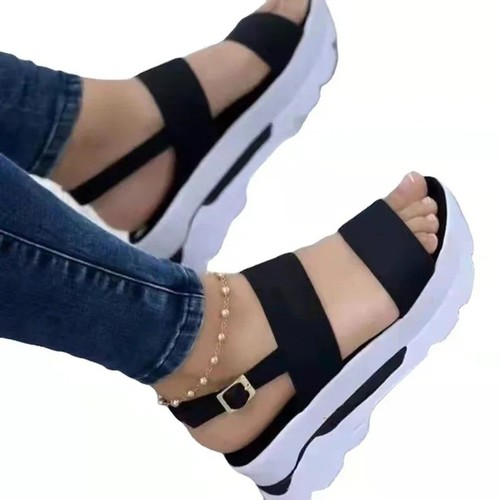 Women summer wedge sandals - wedge,