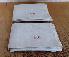 2 Beautiful Vintage Hand Woven