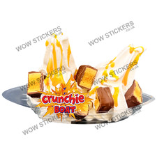 Ice cream van sticker Crunchie
