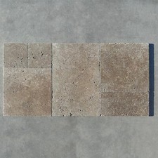 Noce Travertine Tumbled Wall &