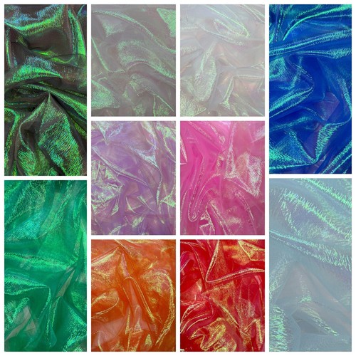 Shimmer organza fabric voile - fabric,