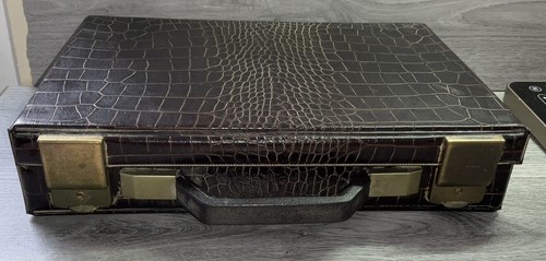 Brown vintage cassette box - vintage,