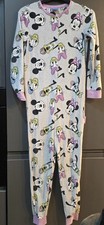 girls 10-11 years Disney cartoon 1onesie Jumpsuit All In One pyjama nightwear 