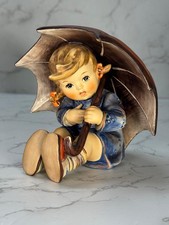 Vintage Hummel 6" Umbrella Girl #152/0B Goebel W Germany Ceramic 1957 Signed