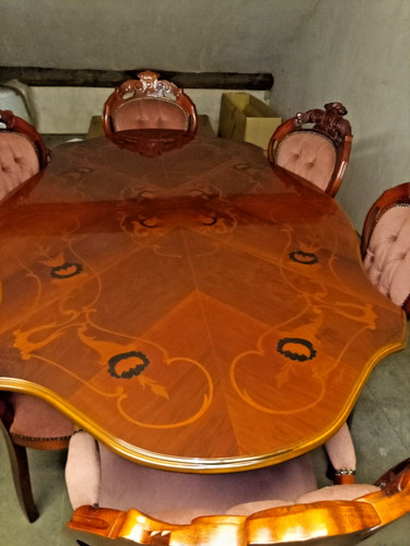 Italian style repro dining - style,