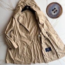 Burberry London Nova Check Trench Coat Beige  46/XXXL (US: XXL)  111061c