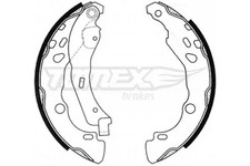 Brake shoes Rear Axle TX 20-99