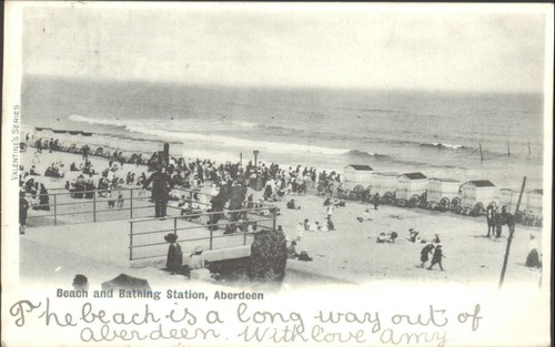 Aberdeen beach and - aberdeen,, bathing