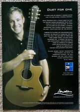 DAVID GRAY - LOWDEN GUITARS 2002 Full page UK magazine ad