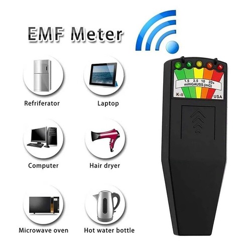Led emf meter - led, magnetic