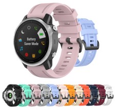For Garmin Fenix 5S / 5S Watch Strap Silicone Fitness Quick Release Sports Band